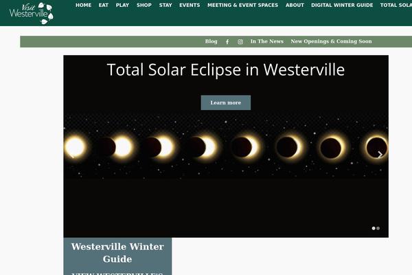 visitwesterville.org site used Weaver Xtreme