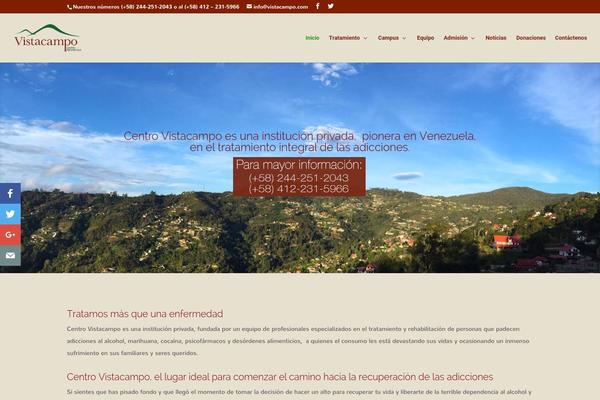Divi theme site design template sample