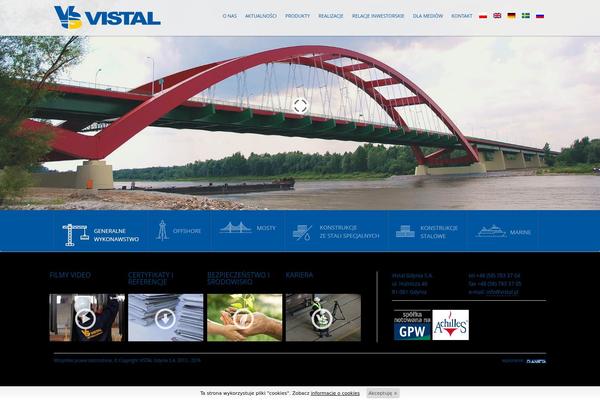 vistal.pl site used Ansta