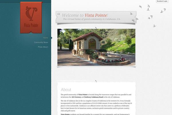 Glider theme site design template sample