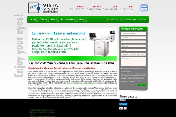 vistavision.it site used Vistavision-green