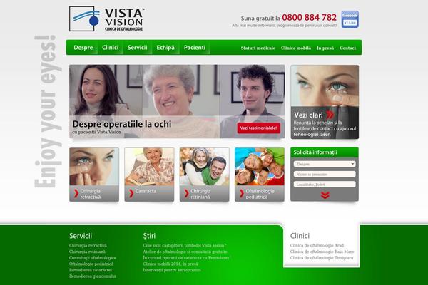 vistavision.ro site used Vistavision-green