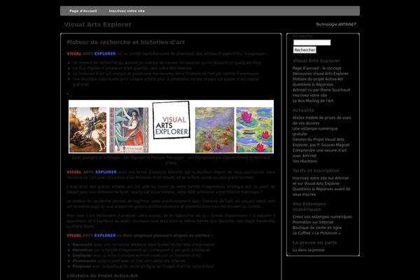 visual-arts-explorer.net site used Activeart