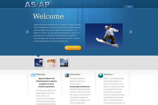 Corporation theme site design template sample