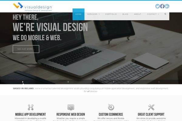 visualdesign.ie site used Visualdesign