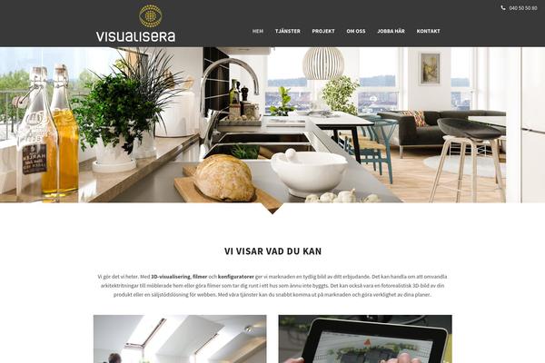 visualisera.se site used Uppereight