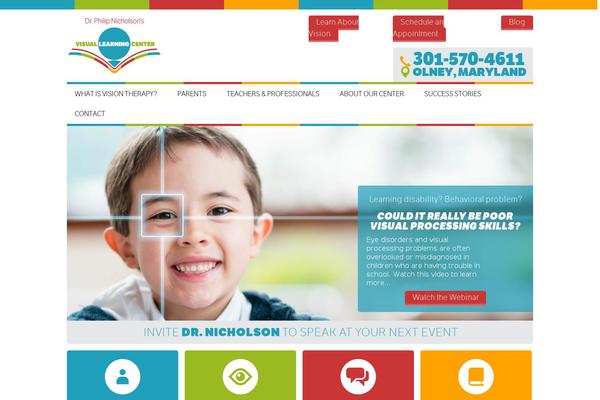 visuallearningcenter.com site used Solamar-child