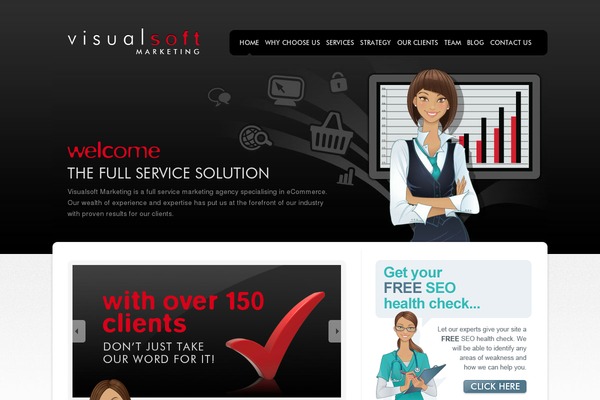 visualsoftmarketing.co.uk site used Visualsoft