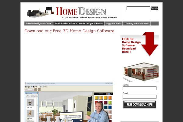visualsupercomputing.com site used Home-design