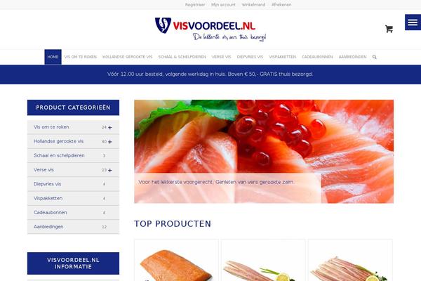 visvoordeel.nl site used Visvoordeel-child