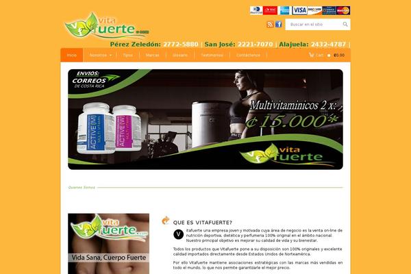 vitafuerte.com site used Axiom-welldone