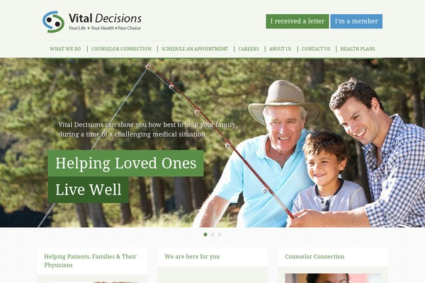 vitaldecisions.net site used Vitaldecisions