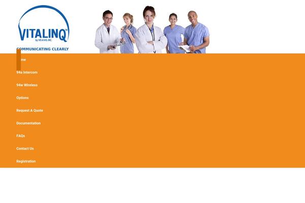 The7 Child theme site design template sample