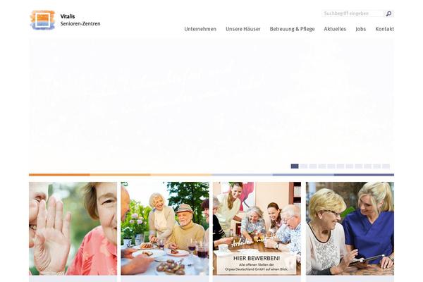 vitalis-senioren.de site used Silvercare