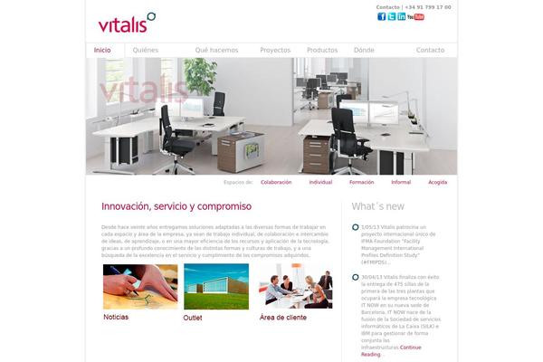 vitalis.es site used Theme1293