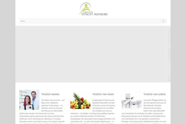 Avada Child Theme theme site design template sample