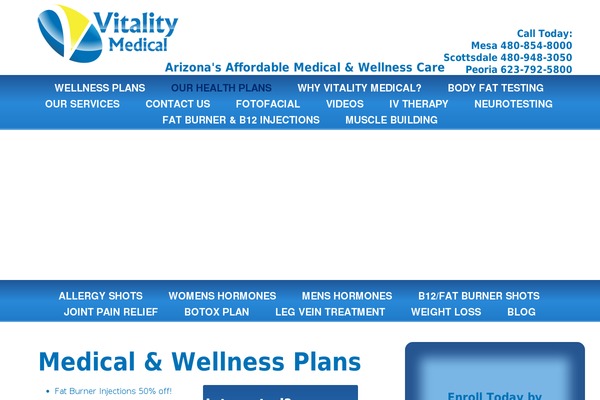 vitalitymedicalaz.com site used Vitalitymedical2