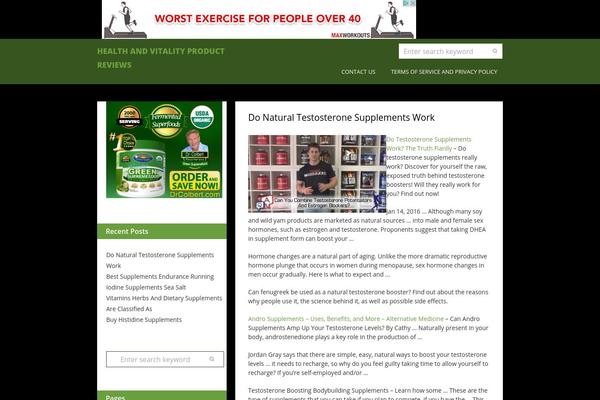 Green Garden theme site design template sample