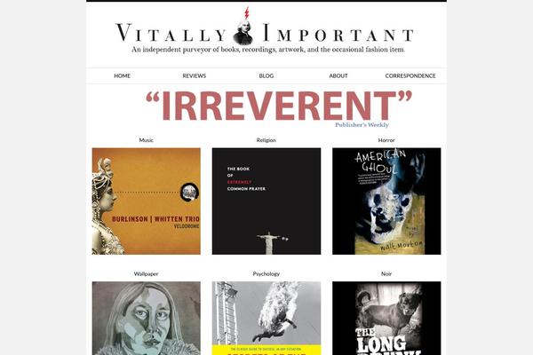 vitallyimportant.com site used Humbleshop-child