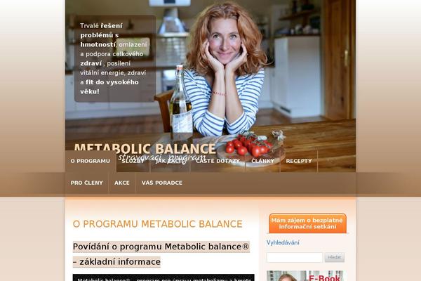 vitalnienergie.cz site used Metabolicbalance