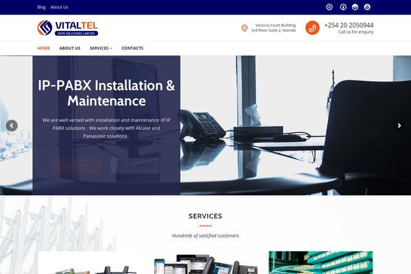 ComRepair theme site design template sample