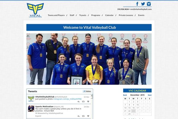 vitalvolleyball.com site used Vital-volleyball