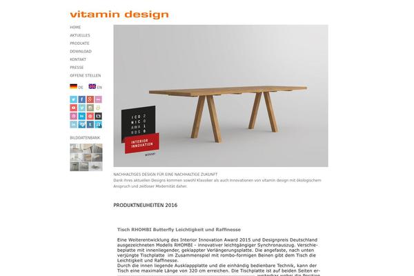 vitamin-design.de site used Vitamin