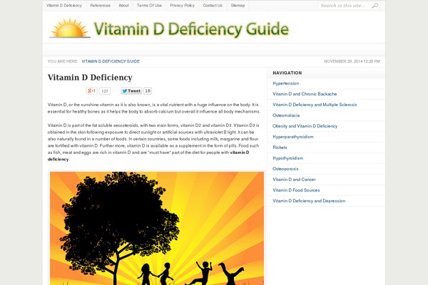 vitaminddeficiencyguide.com site used Vitamind
