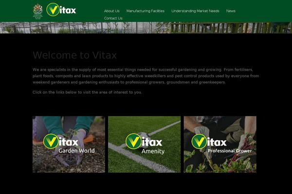 vitax.co.uk site used Vitax