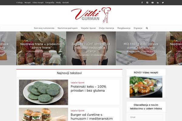 vitkigurman.com site used Voice-gourmand