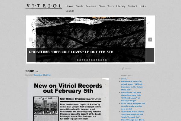 vitriolrecords.com site used Vitriol