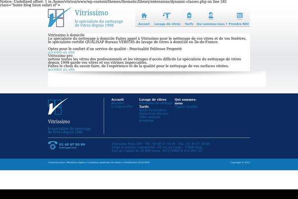 vitrissimo.fr site used Nany-child