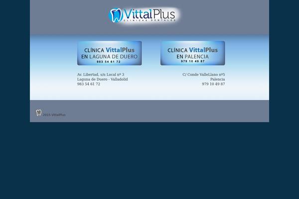 vittalplus.com site used Portada