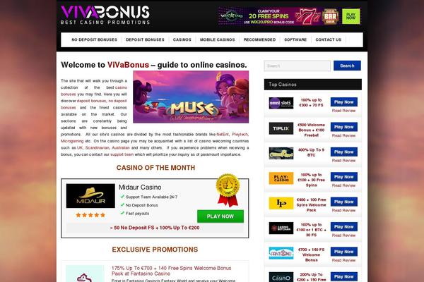 Slots Theme theme site design template sample