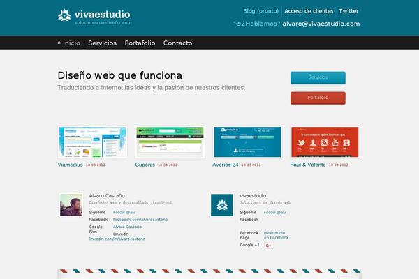vivaestudio.com site used Vivasandbox