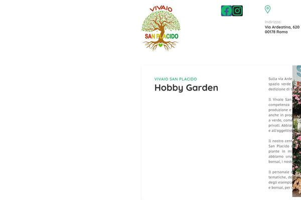 Gardener theme site design template sample