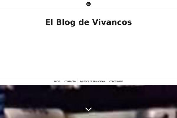vivancos.eu site used Amadeus-pro