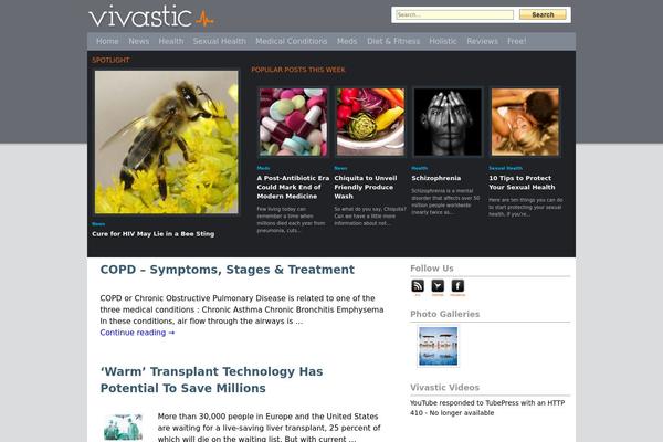vivastic.com site used Weaver II pro