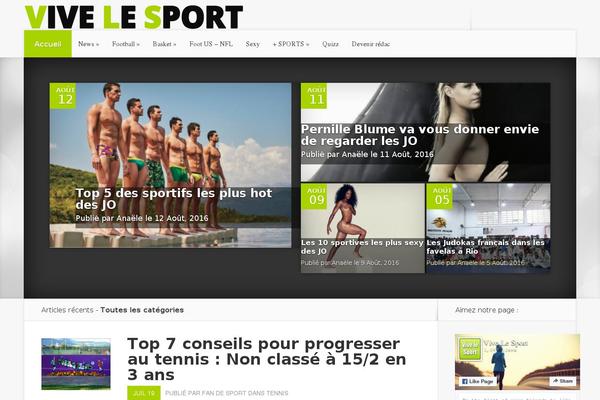 vive-le-sport.fr site used Vls2