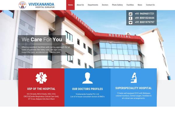 vivekanandahospital.com site used Vivekananda-hospital