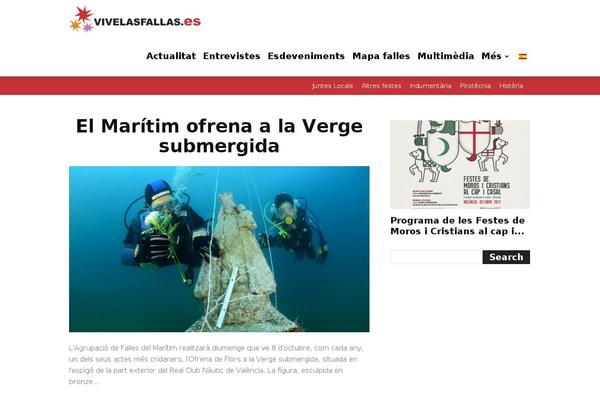 vivelasfallas.es site used Newspaper7