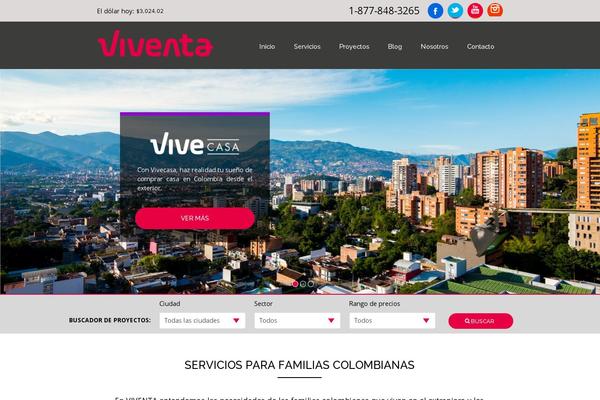 viventa.co site used Viventatema