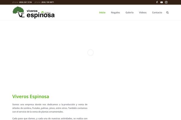 Impreza theme site design template sample