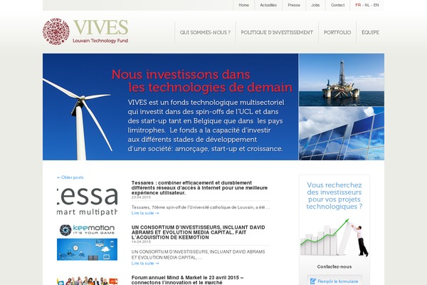 vivesfund.com site used Vives