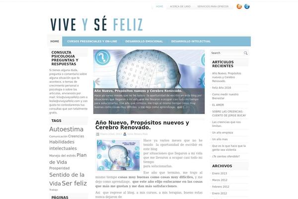 viveysefeliz.com site used Sentia