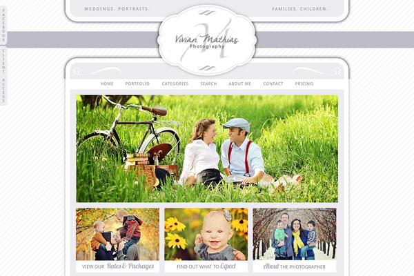 Prophoto4 theme site design template sample