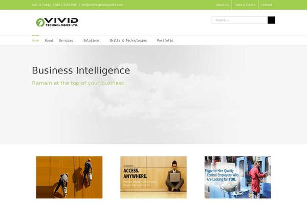 Avada Child theme site design template sample