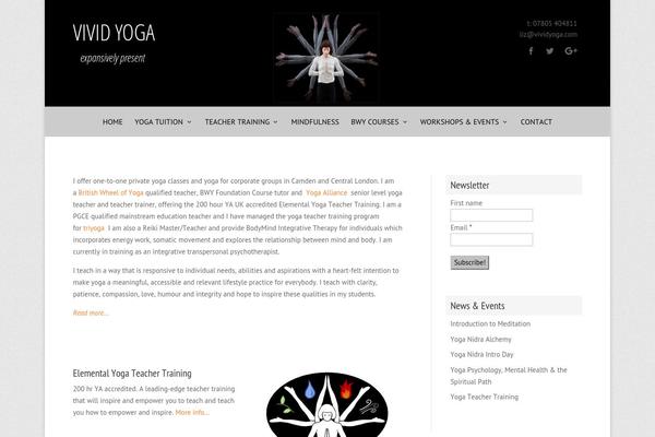vividyoga.com site used Vividyoga