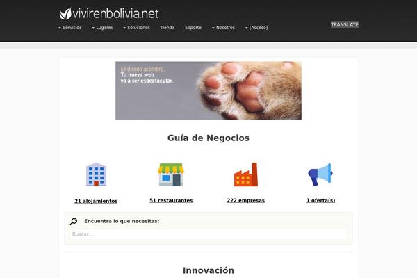 Cazuela theme site design template sample
