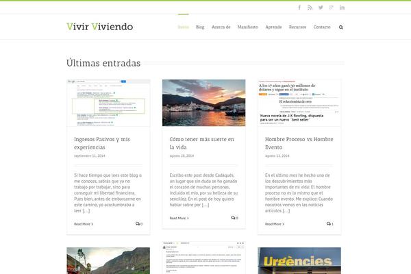 Site using Digg Digg plugin